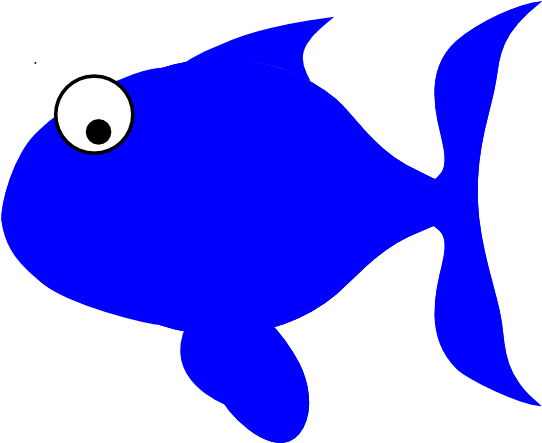 Blue Fish Svg Clip Arts 600 X 447 Px - Red Fish Clip Art (600x447)
