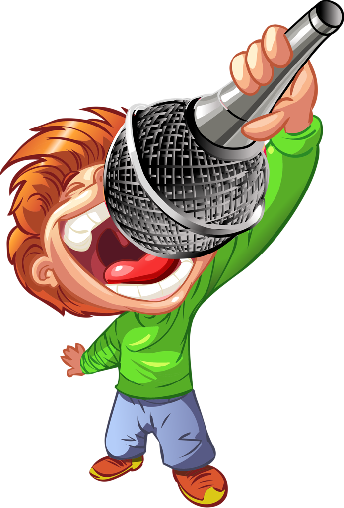 Resultado De Imagen Para Apostoles Clipart Caricaturas - Png Microphone Animated (693x1024)