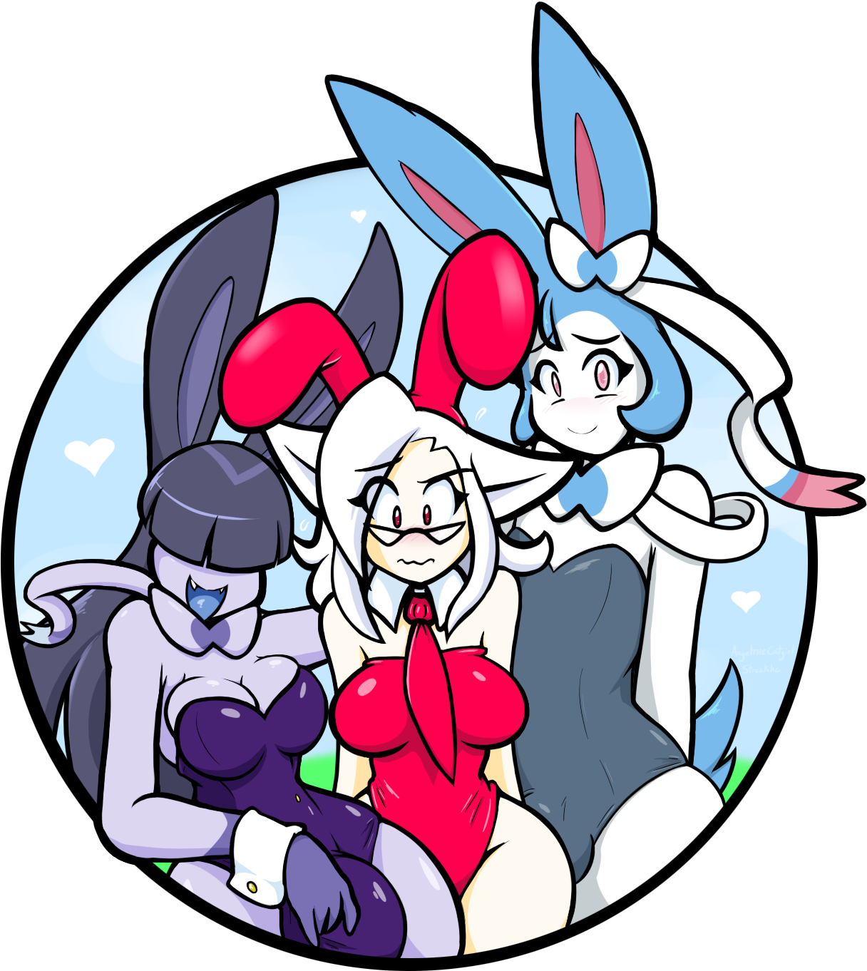 Easter 2018 By Angelthecatgirl Easter 2018 By Angelthecatgirl - Cartoon (1408x1580)