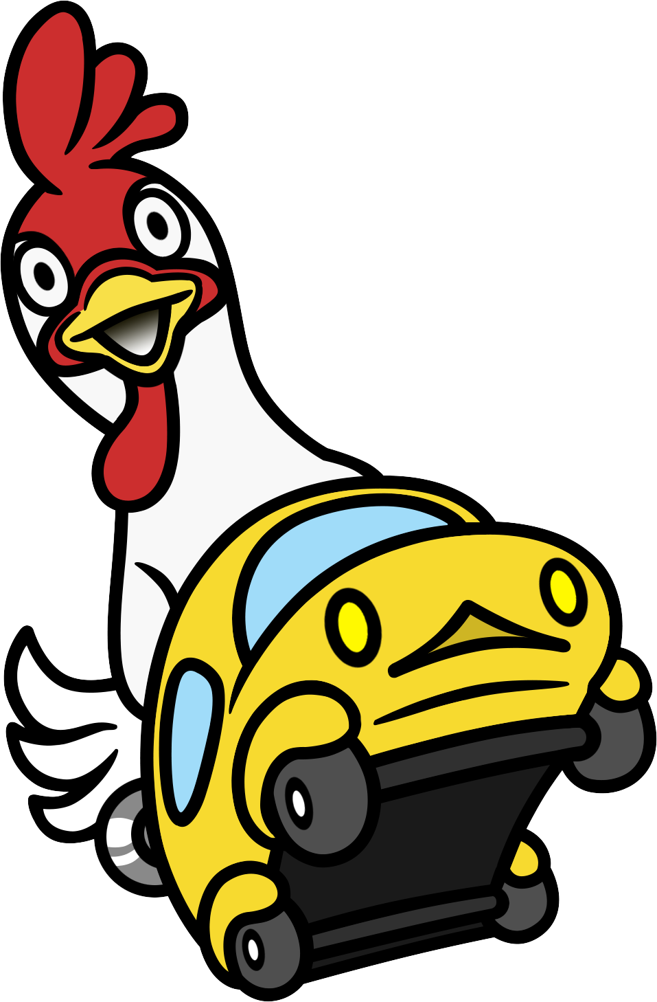Chicken Racer - Chicken Racer (957x1458)