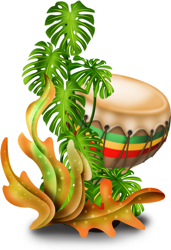 Hawaiian Aloha Tropical - Hawaiian Clipart Png (789x877)