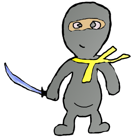 Ninja Main Character Of My Game By Acer86garcia - Cartoon (625x635)