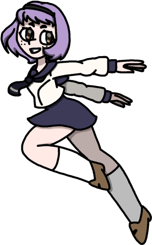 One Of The First Things She Did Was Call Herself Stupid - Cartoon (500x500)