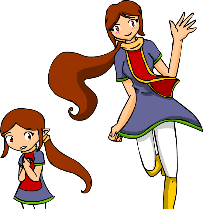 Medli By Kandy0513 - Wind Waker Medli Human (700x800)