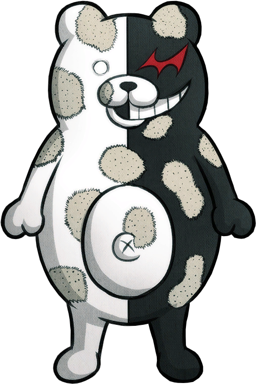 439kib, - Danganronpa V3 Monokuma Sprites (1024x1024)