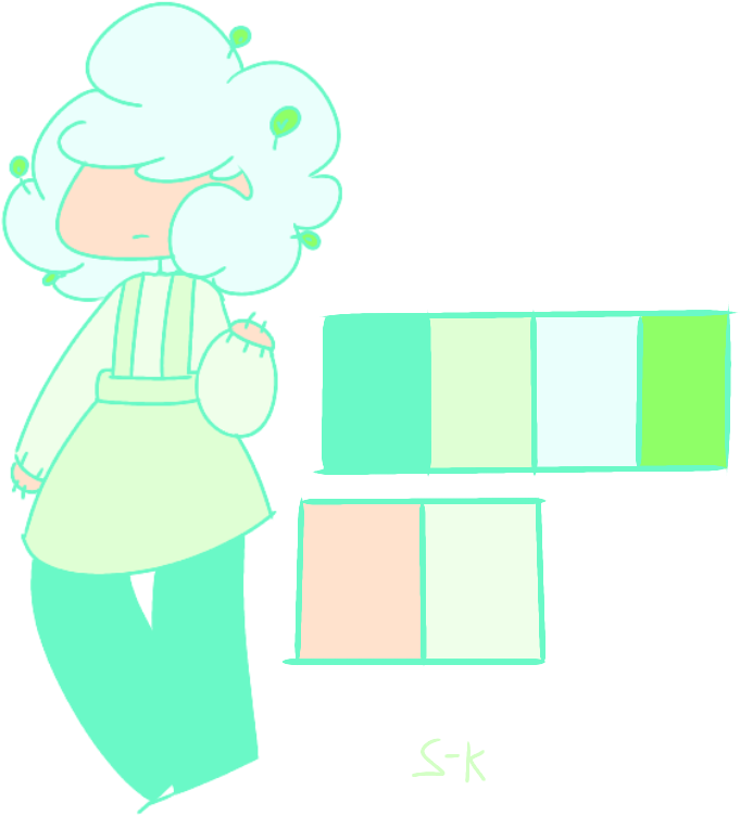 Plant Girl Adopted By Stars-kokoa - Cartoon (768x768)