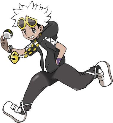 Young Guzma - Cartoon (450x426)