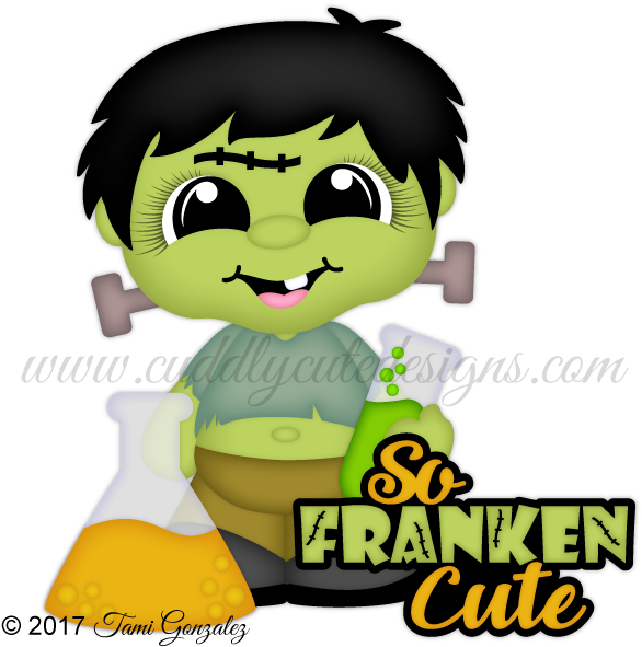 So Franken Cute - Foundation Piecing (600x600)