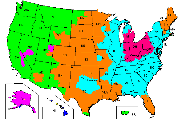 When We Ship Your Order This Map Illustrates Service - Transit Time Fedex Ground Map (601x401)