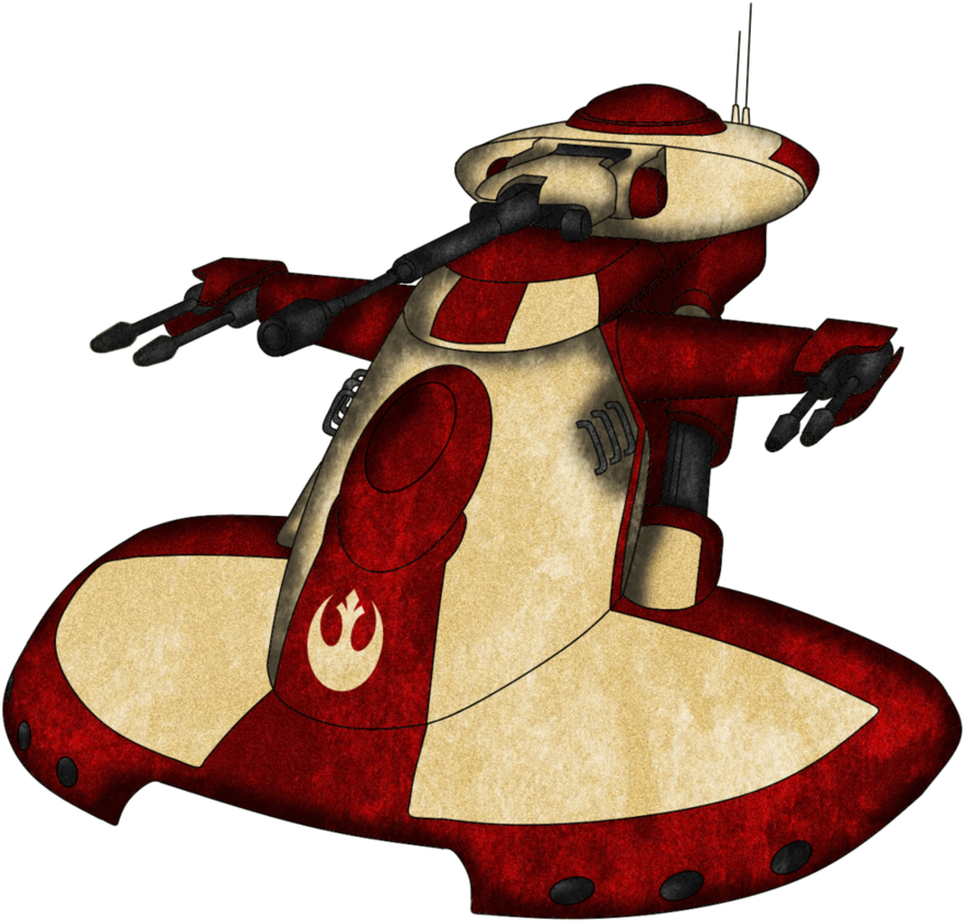 Aat By Luca9108 - Rebel Alliance And Battle Droids (917x872)