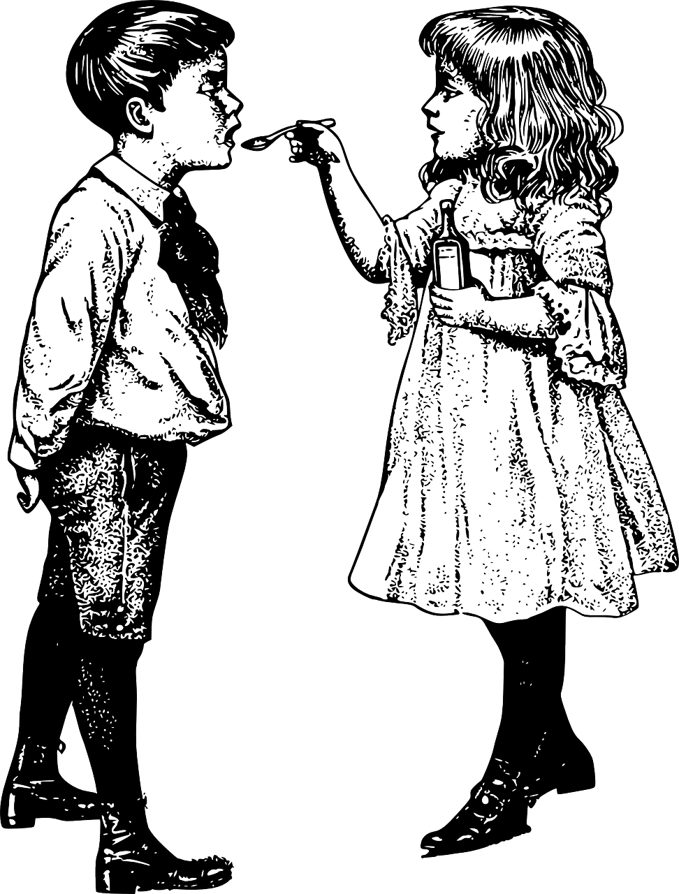 Cough Medicine Two Children (972x1280)