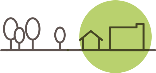 Land Use For Use Inside Of Built Up Areas To Connect - Mixed Land Use Clipart (600x600)