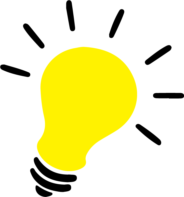 Idea Light Bulb Png (861x861)