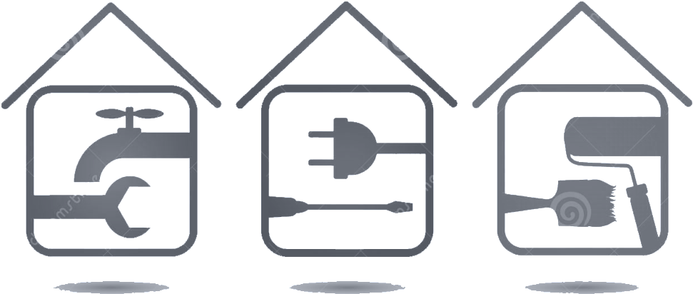 Prepare Home For Selling - Home Repair Icon Png (1024x487)