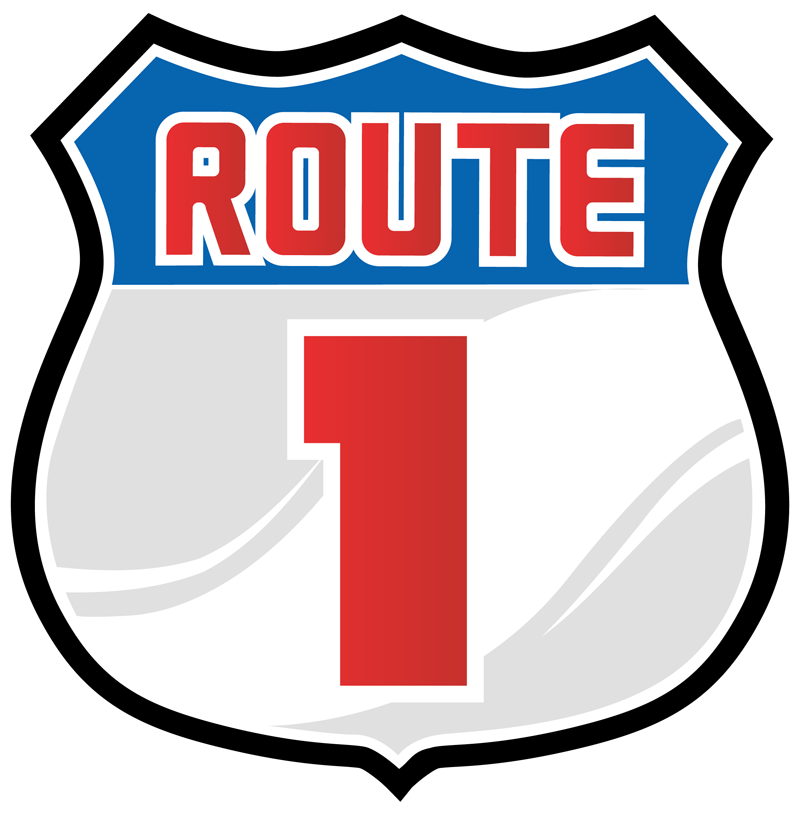 As They Prepare And For The Lives That Will Be Changed - Route 1 Clipart Sign Png (800x818)