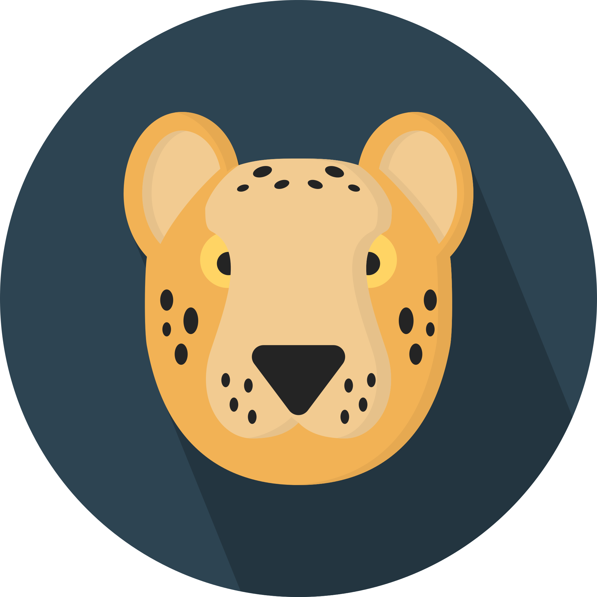 Creative Tail Animal Leopard - Trust And Safety Logo (2000x2000)