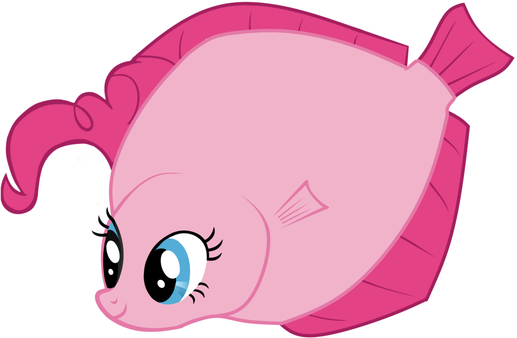 Fish, Fishified, Flat Fish, Halibut, Maybe Salmon, - Little Pony Friendship Is Magic (1097x1024)