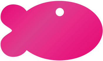 Aluminum Fish - Circle (350x350)