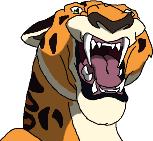 Sabor The Leopard By Andrewshilohjeffery - Drawing (573x571)