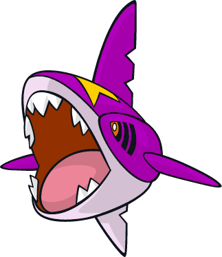 Shiny Sharpedo Global Link Art By Trainerparshen - Shiny Sharpedo (323x373)