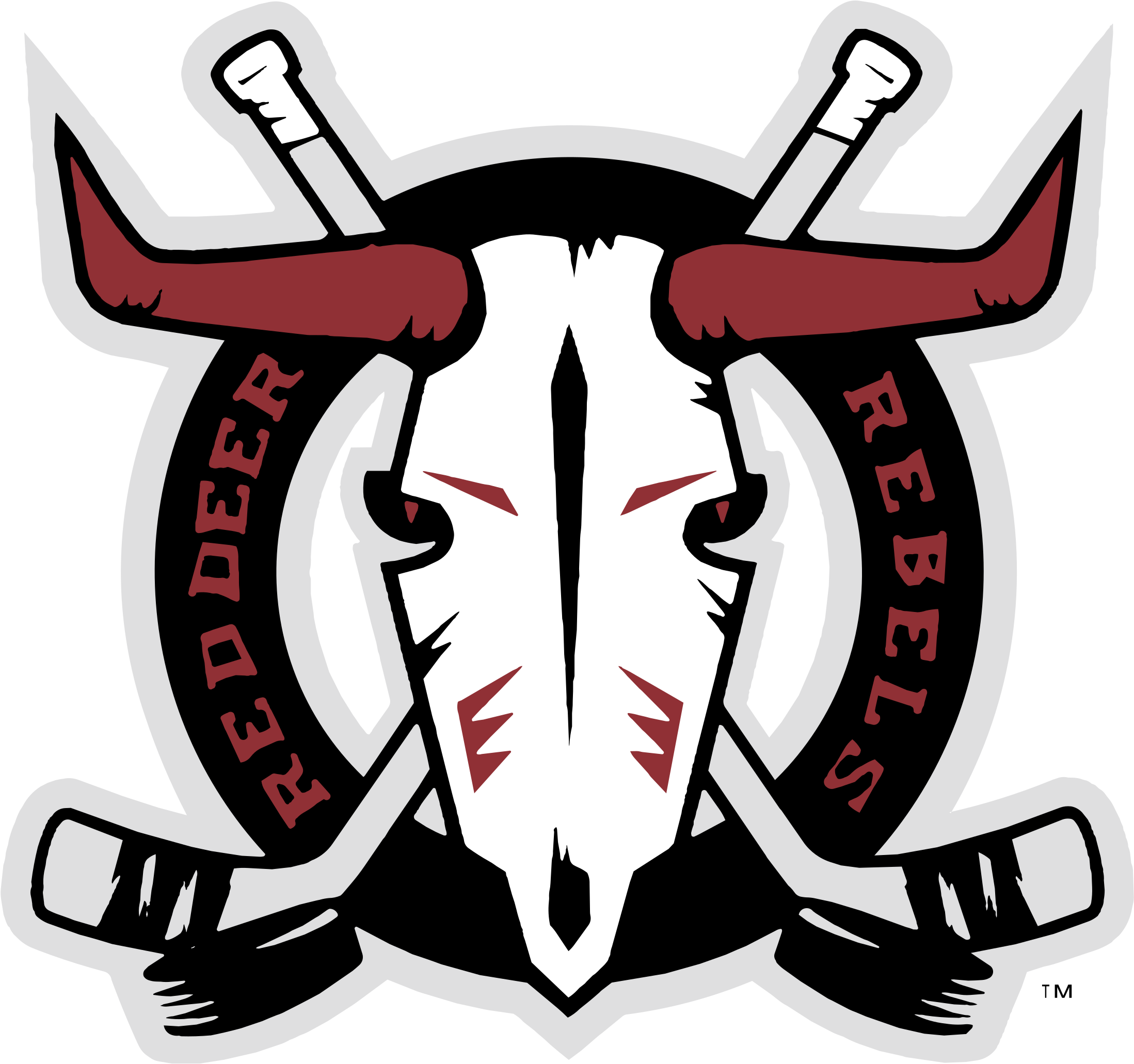 Red Deer Rebels Logo Black And White - Red Deer Rebels Logo (2400x2400)