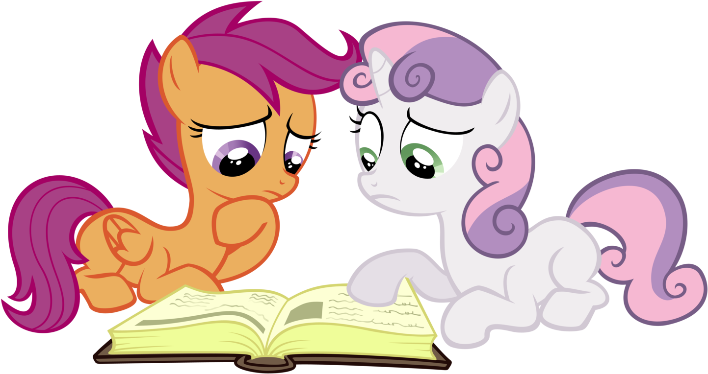 Drawing Luxury My Little Pony Scootaloo 15 Sweetie - Sweetie Belle And Scootaloo (1600x921)