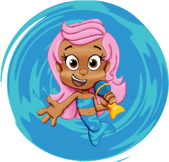 Singing Fish Girl By Kirbtaro05 - Bubble Guppies (600x549)