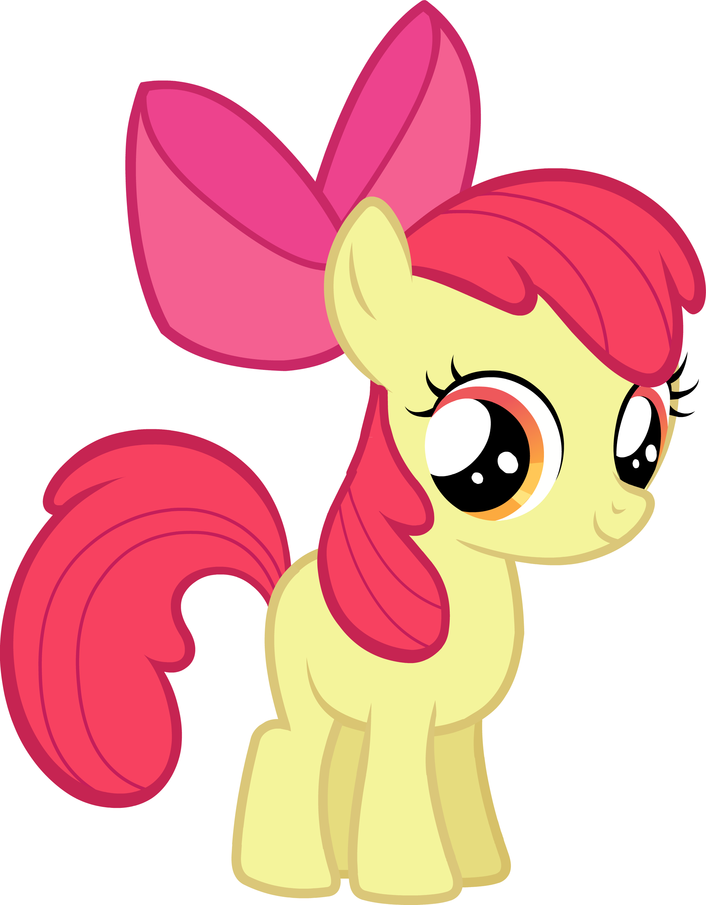 Drawing Winsome My Little Pony Apple Bloom 1 Latest - My Little Pony Apple Bloom (2248x2880)