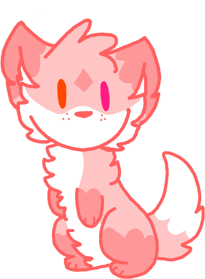First Gimp Drawing By Foxsadilla - Cat Yawns (794x1007)