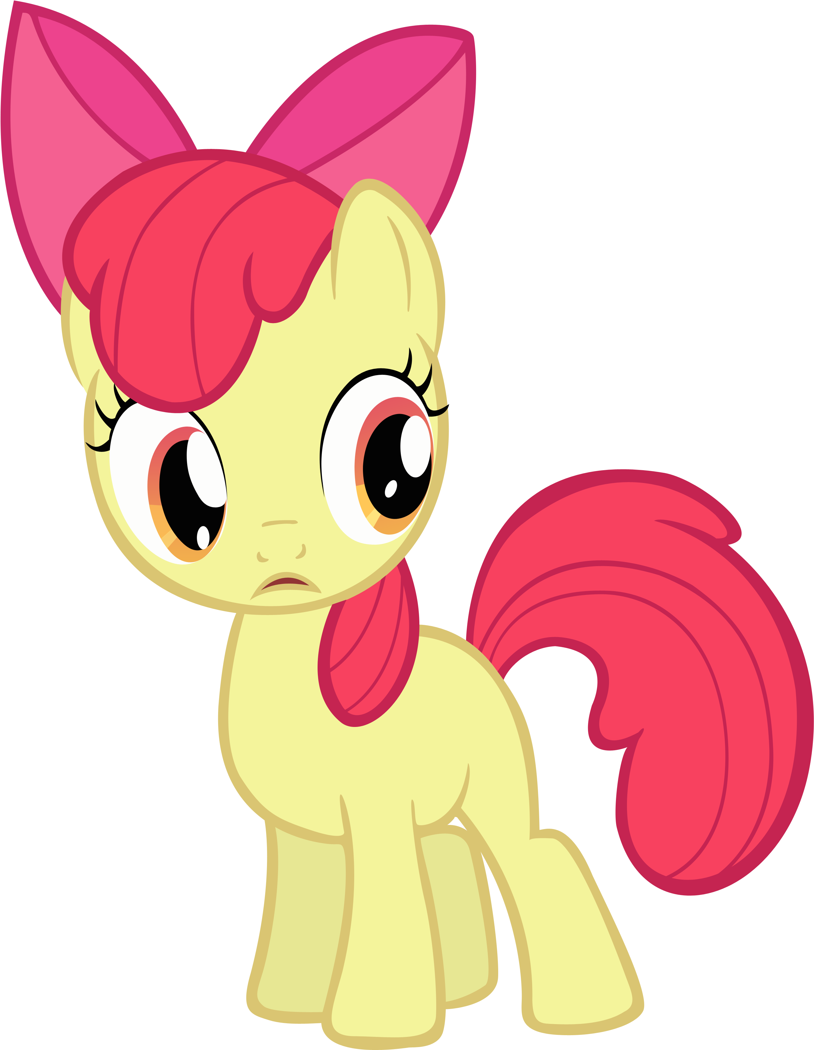 Drawing Luxury My Little Pony Apple Bloom 15 By Spikesmustache - My Little Pony Apple Bloom (3500x3731)