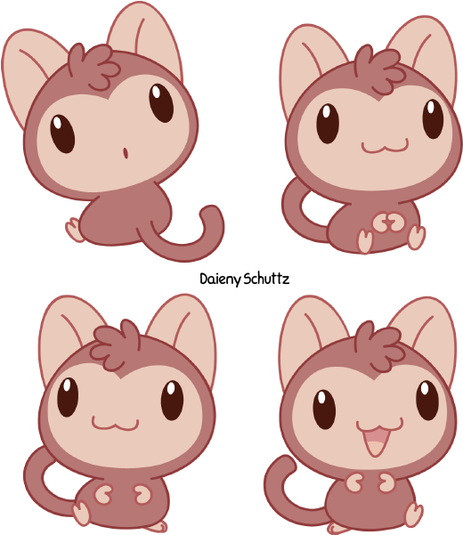 Little Monkey By Daieny On Deviantart Arctic Monkeys - Cartoon (559x650)