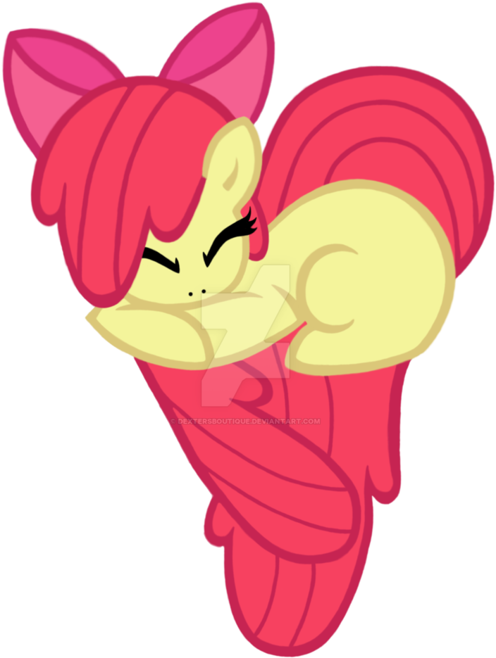 Apple Bloom Pony Drawing Rainbow Dash - Apple Bloom Heart Pony (827x967)