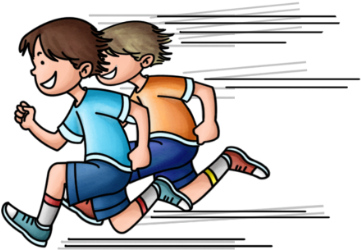 Boy Running Fast (420x420)