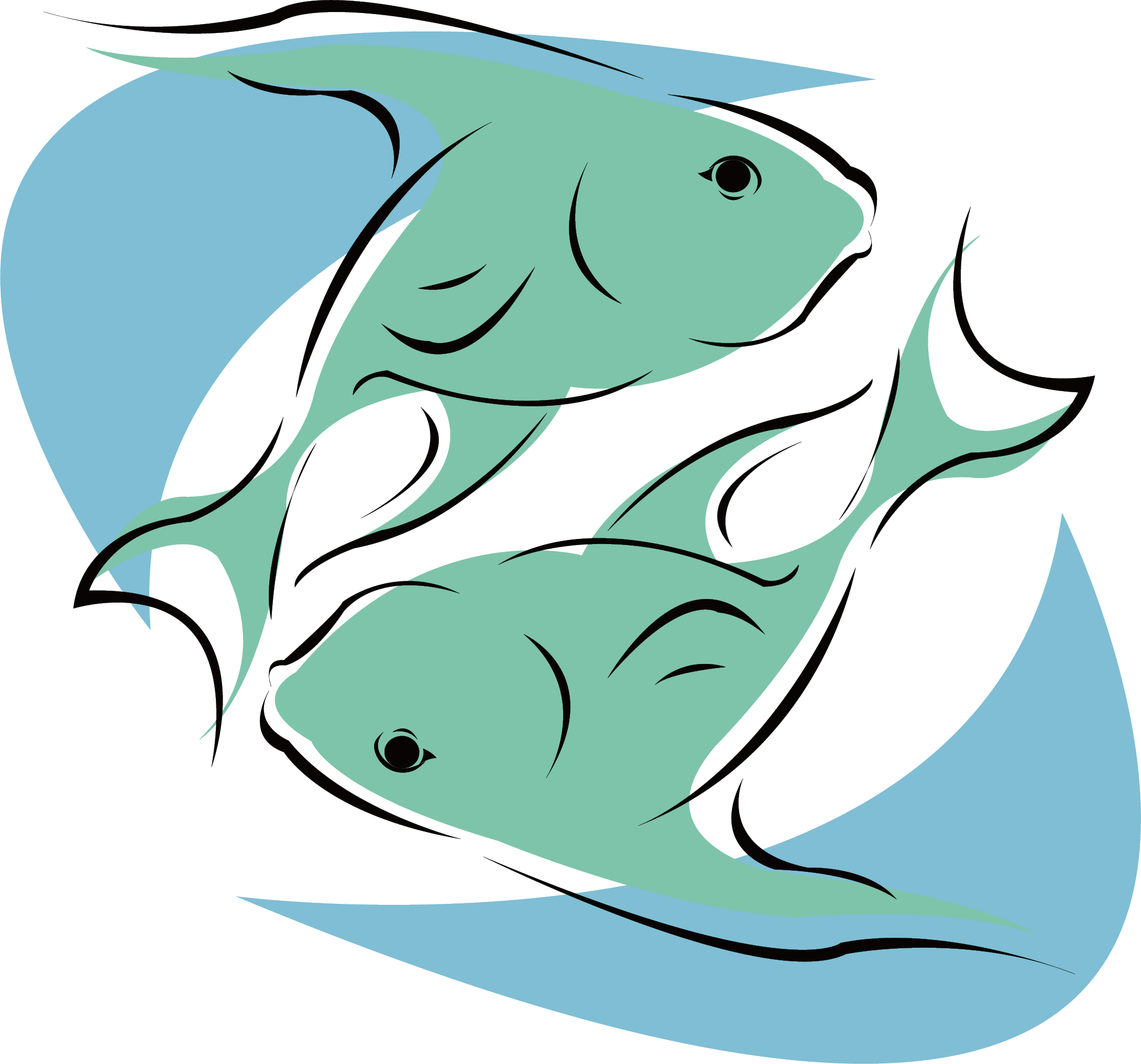 Pisces Clip Art - Pisces Transparent (2178x2032)