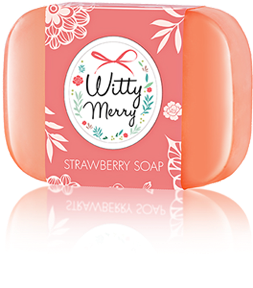 สตอเบอร์รี่ สบู่ - Bar Soap (300x488)