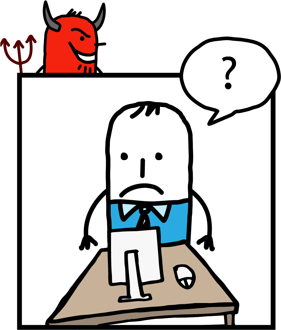 Blog 2 - - Devil And Angel Cartoon (1054x1261)