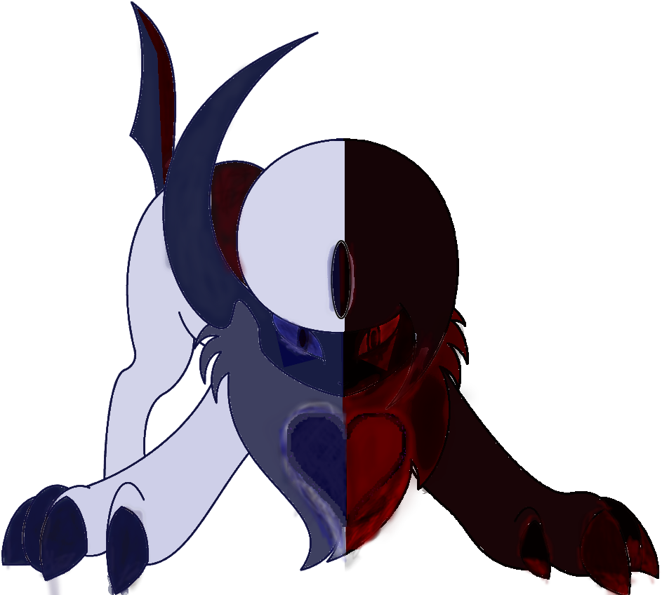 Slash By Silverthetwofaced - Evil Absol (943x848)