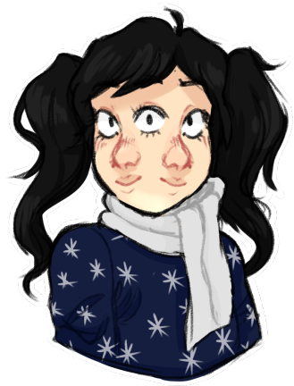 “i Drew The Babe Called Two-faced - Vinny X Two Faced (400x443)