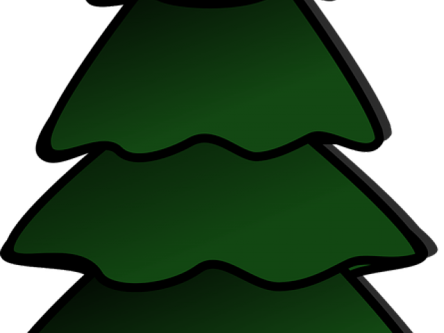 Pine Tree Clipart Cemara - Pine Tree Clip Art (640x480)