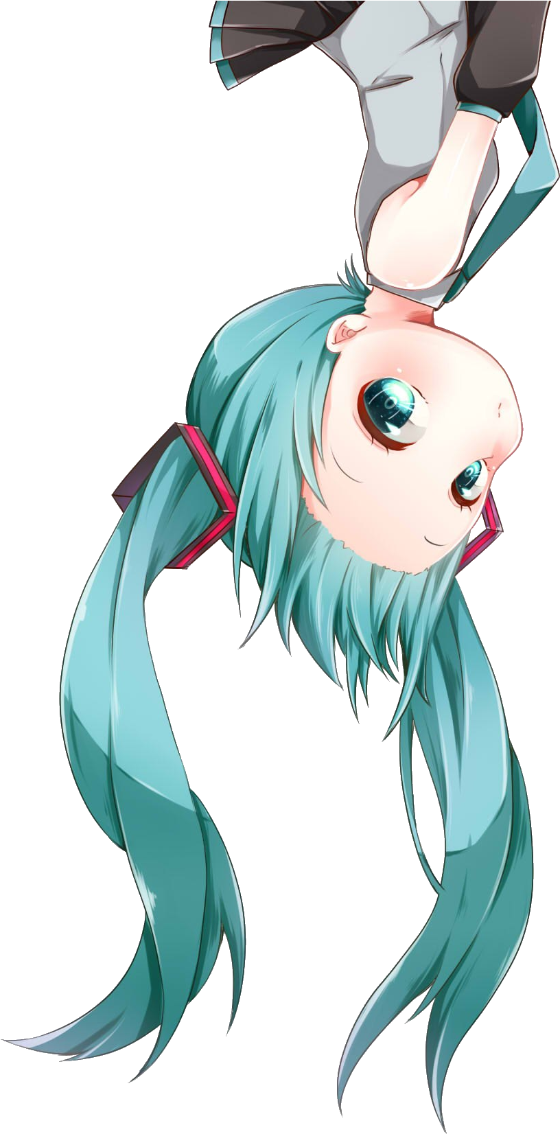 Hatsune Miku Anime Chibi Drawing Vocaloid - Hatsune Miku (1181x1748)