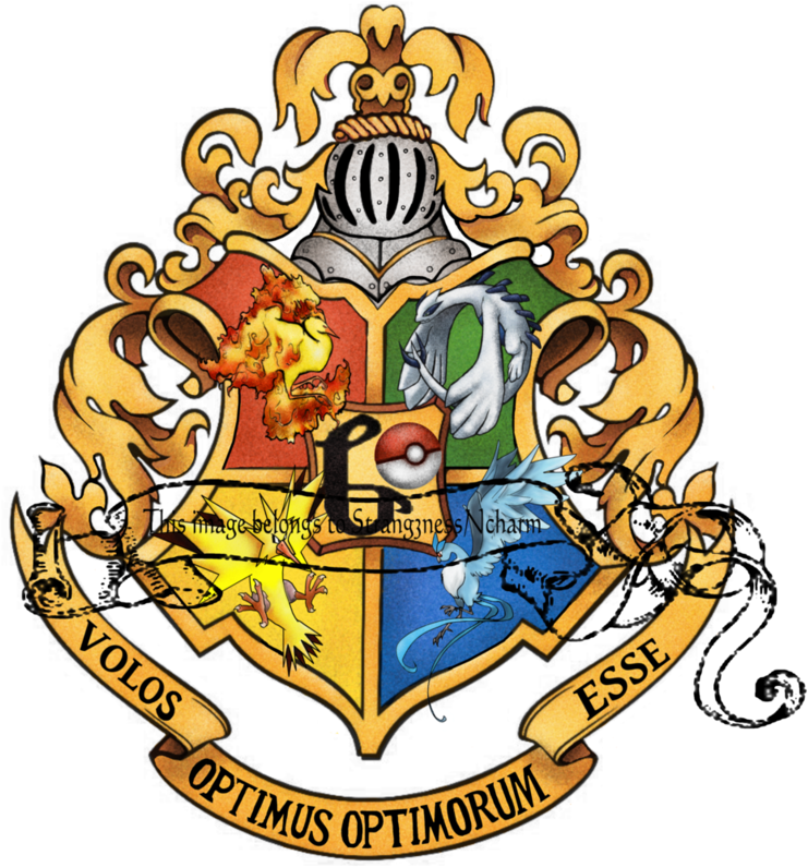 Pokemon In Hogwarts Crest By Strang3nessncharm - Hogwarts School Of Witchcraft And Wizardry (816x979)