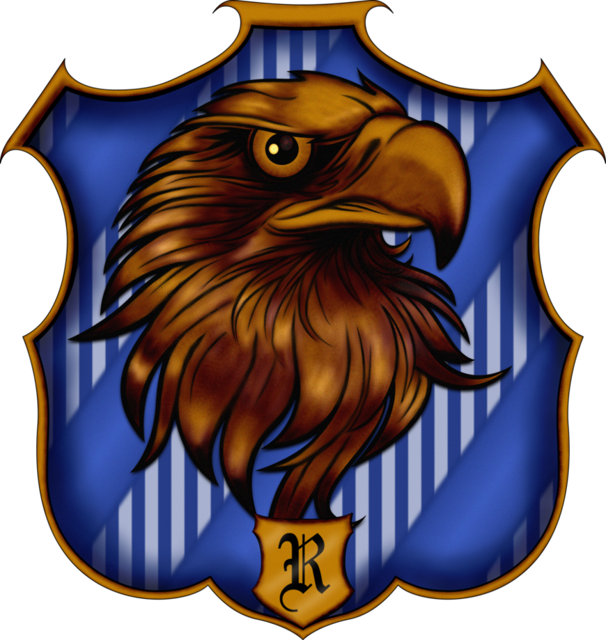 Ravenclaw Crest By Witcheewoman - Criminal Minds Harry Potter (870x919)