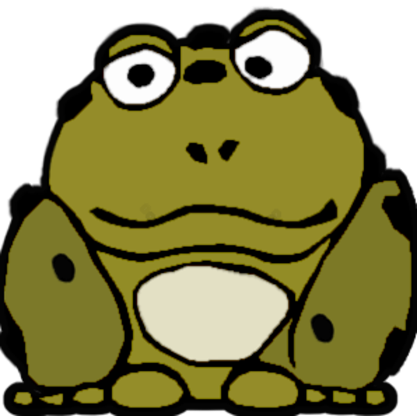 Ugly Frog Clipart - Ugly Frog Clipart (600x598)