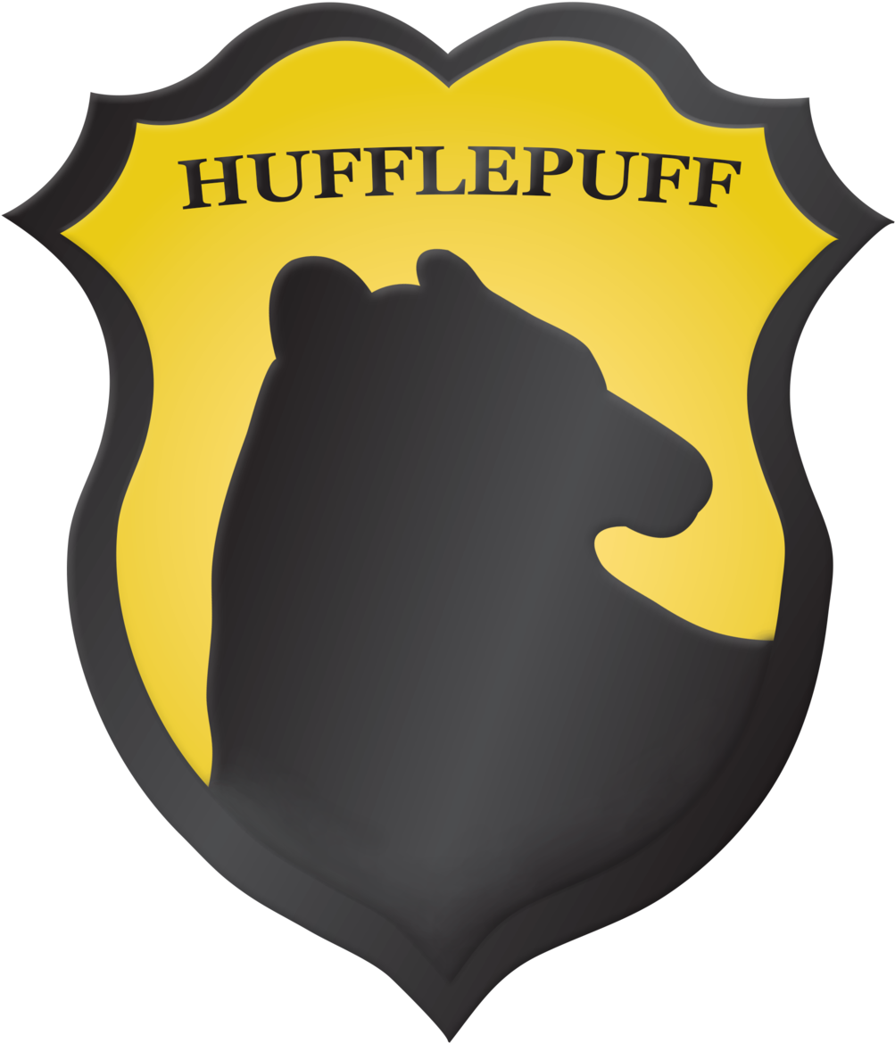 Hufflepuff Crest Badge By Rainbowrenly Hufflepuff Crest - Hufflepuff Crest Badge (1024x1262)