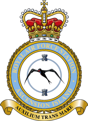 Raf Ascension Island - Raf Red Arrows Logo (300x412)