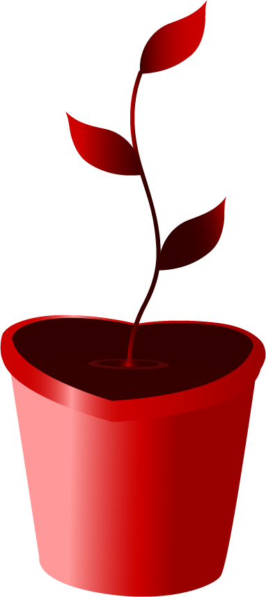 Valentines Day Vinegar Valentines Romance Love Clip - Flowerpot (382x856)