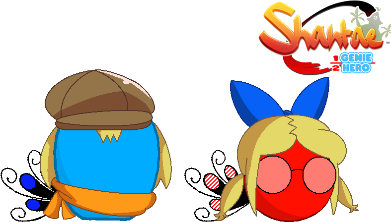Angry Birds- Shantae Vinegar And Twitch By Ihmps6p07 - Shantae: Half-genie Hero (873x543)
