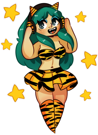 Tanuki - Babybabyの夢 - Urusei Yatsura (500x594)