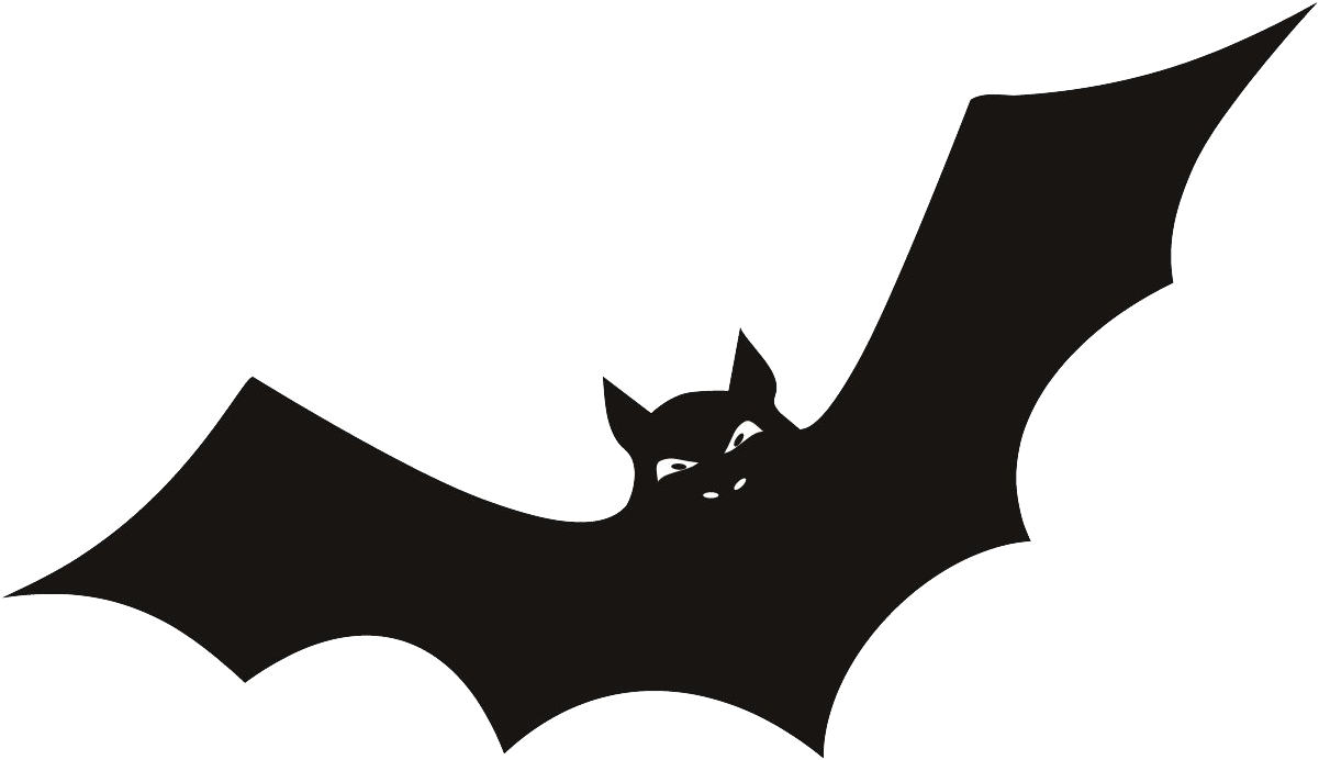 Goosebumps Clipart Vampire Bat - Transparent Pink Halloween Bats (1201x692)