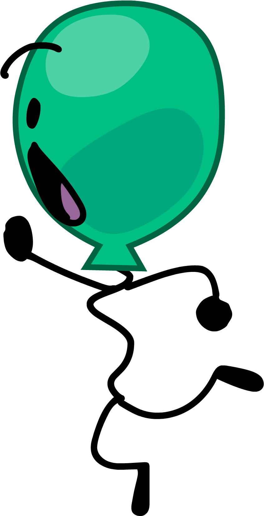 Balloony - Battle For Dream Island Balloony (892x1699)